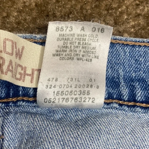 Y2K Levi’s 505 Nouveau Low Straight Jeans - Picture 10 of 15